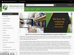 Sites similar to paramountpackaging.com.au
