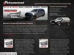 Sites similar to paramountperformanceproducts.com