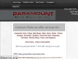 Sites similar to paramountpest.com