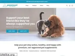 Sites similar to paramountpethealth.com