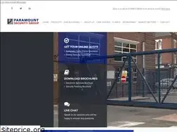 Sites similar to paramountsecuritygroup.com