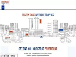 Sites similar to paramountsign.com