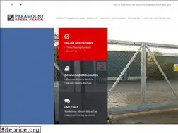 Sites similar to paramountsteelfence.co.uk