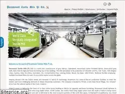 Sites similar to paramounttextiles.net