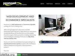 Sites similar to paramountwebsitedesign.com