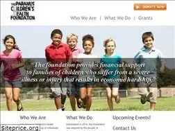 Sites similar to paramuschildrenshealth.org
