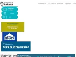 Sites similar to parana.gob.ar