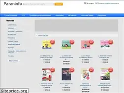 Sites similar to paraninfo.co