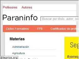 Sites similar to paraninfo.es
