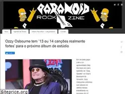 Sites similar to paranoidrockzine.com