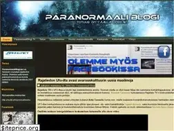 Sites similar to paranormaaliblogi.net