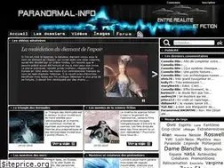 Sites similar to paranormal-info.fr