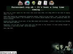 Sites similar to paranormal.org.uk