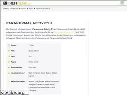 Sites similar to paranormalactivity3-film.de