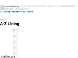 Sites similar to paranormaldictionary.com