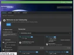 Sites similar to paranormalforum.net