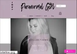 Sites similar to paranormalgirl.com