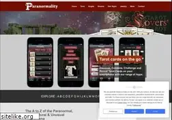 Sites similar to paranormality.com