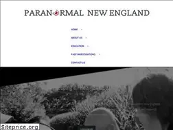 Sites similar to paranormalnewengland.com
