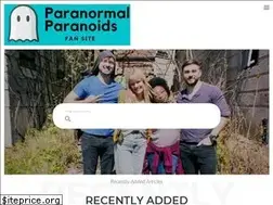 Sites similar to paranormalparanoids.com