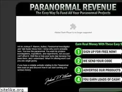 Sites similar to paranormalrevenue.com