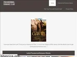 Sites similar to paranormalromanceclub.com