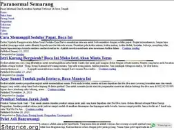 Sites similar to paranormalsemarang.com