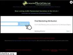 Sites similar to paranormalsocieties.com