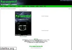Sites similar to paranormalthemovie.com