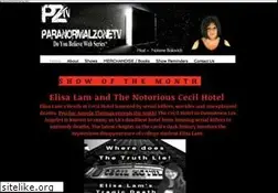 Sites similar to paranormalzonetv.com