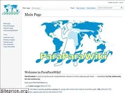 Sites similar to paraparawiki.com