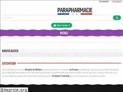 Sites similar to parapharmaciefrance.com