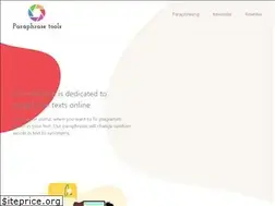 Sites similar to paraphrasetools.com