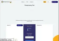 Sites similar to paraphrasing-tool.net