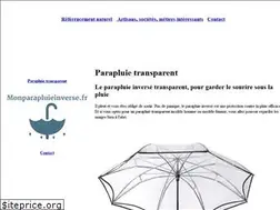 Sites similar to parapluie-transparent.vous-ici.com