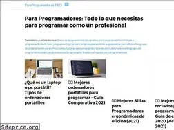 Sites similar to paraprogramadores.pro