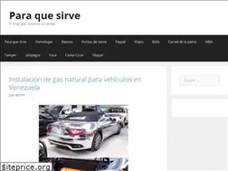 Sites similar to paraquesirve.com.ve