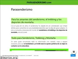 Sites similar to parasenderismo.com