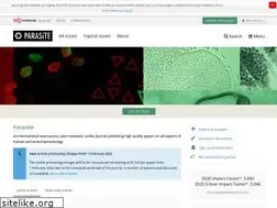 Sites similar to parasite-journal.org