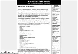 Sites similar to parasitesinhumans.org