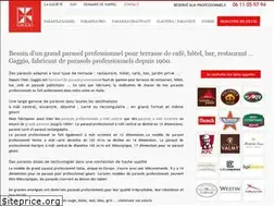 Sites similar to parasol-gaggio.fr