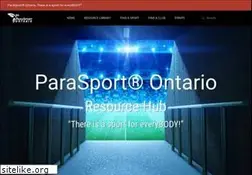 Sites similar to parasportontario.ca