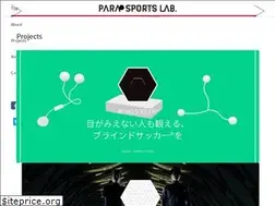 Sites similar to parasportslab.com