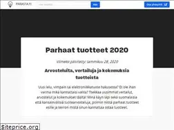 Sites similar to parasta.fi
