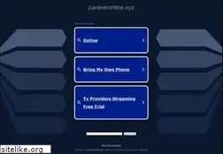 Sites similar to paraveronline.xyz