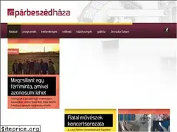 Sites similar to parbeszedhaza.hu