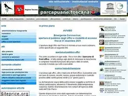 Sites similar to parcapuane.toscana.it