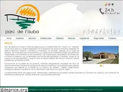 Sites similar to parcdelauba.com