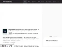 Sites similar to parceltracking.info
