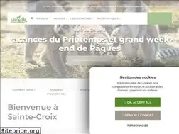Sites similar to parcsaintecroix.com